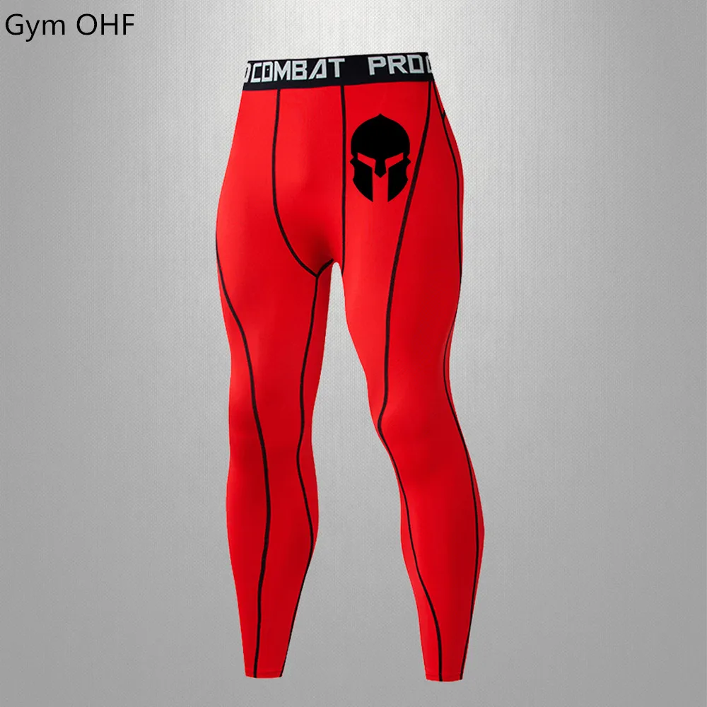 Men\'s Outdoor Sports Gym Fitness Tights Mens Jogging Pants Quick Dry Trousers Training Compression Leggings Running Sports Men