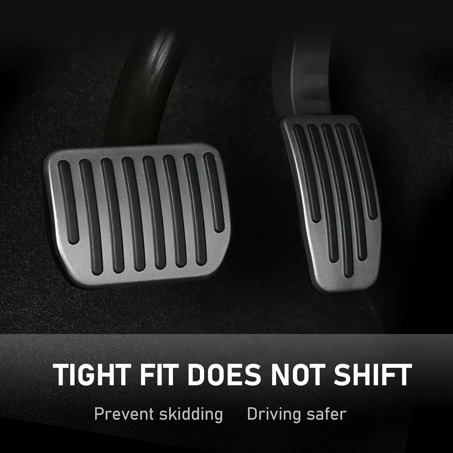 For Tesla Model 3 Y Aluminum alloy Foot Pedal 20-23Car Accelerator Gas Fuel Brake Rest Pads Mat Cover Accessories Styling