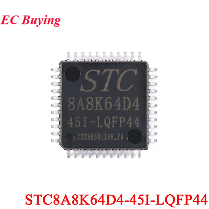 STC8A8K64D4 STC8A8K64D4-45I STC 8A8K64D4 LQFP64 LQFP48 LQFP44 STC32F12K54-64I-QFN48 Single Chip 1T 8051 Mikrocontroller MCU IC – Detail 1
