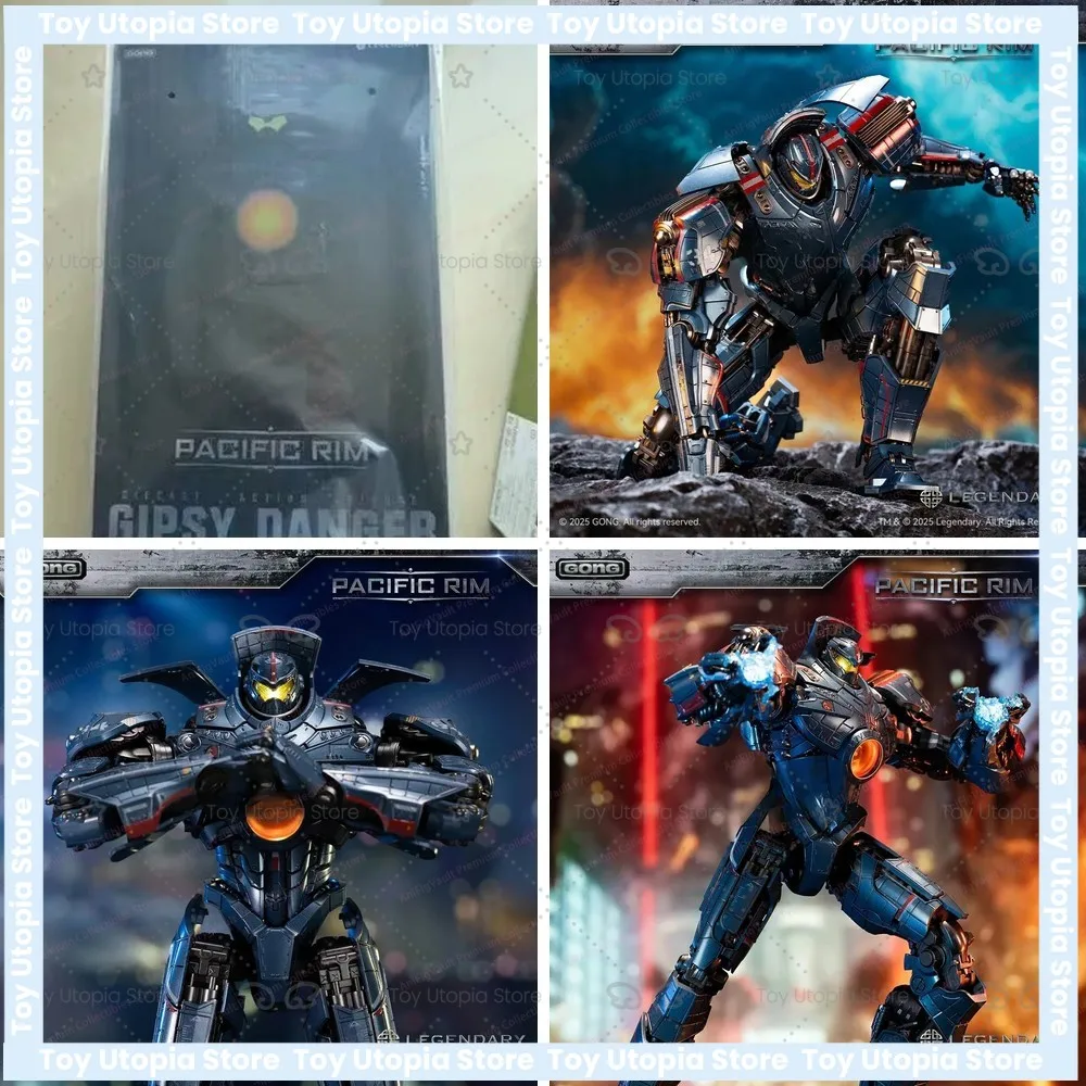 Figura de Acción de Aleación GONG Pacific Rim Gypsy Danger de 25 CM (10 Pulgadas), Juguete Coleccionable de la Serie Pacific Rim