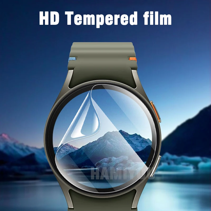 Soft Hydrogel Films Protective for Samsung Galaxy Watch 7 40mm 44mm Watch7 Ultra 47mm Smartwatch Screen Accessories Not Glass