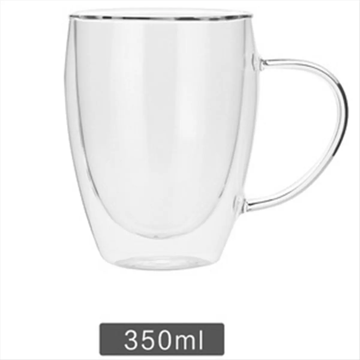 【Friday】Стеклянная чайная чашка с двойными стенками