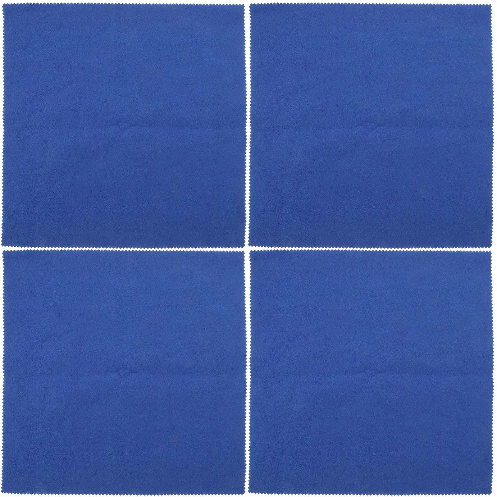 

4pcs Microfiber Cleaning Cloth Gray Blue White Guitar Violin Piano Clarinet Trumpet Saxophone Dusting Polishing Reusable