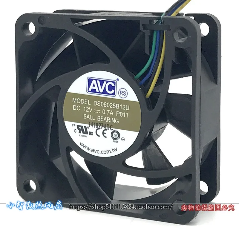 ORIGINAL DS06025B12U P021 12V 0.7A 6025 60*60*25mm KIPAS PENDINGIN BARU RADIATOR