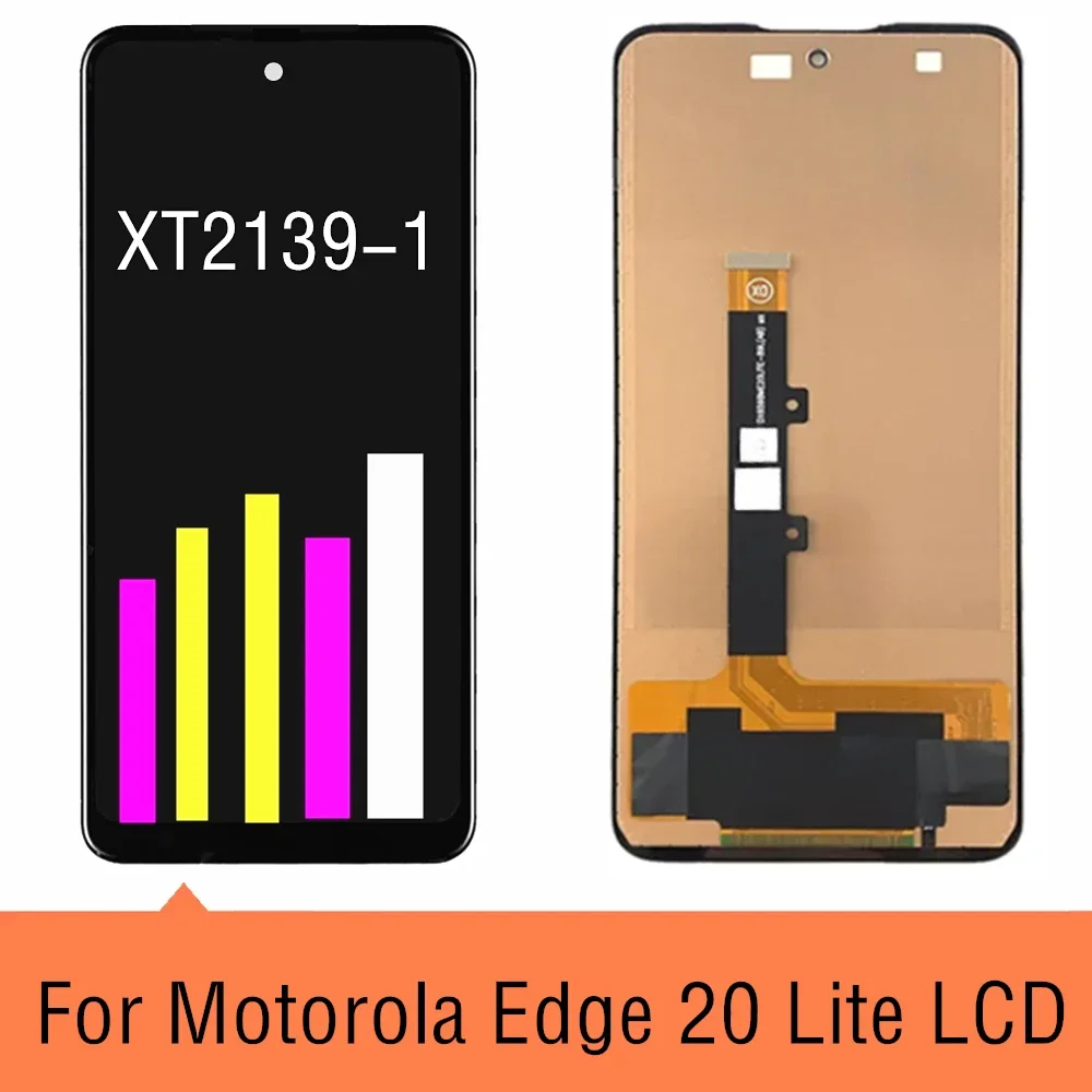 

6.7" TFT Incell LCD For Motorola Moto Edge 20 Lite XT2139-1 LCD Display Touch Digitizer Assembly Replacement Edge 20 Fusion LCD