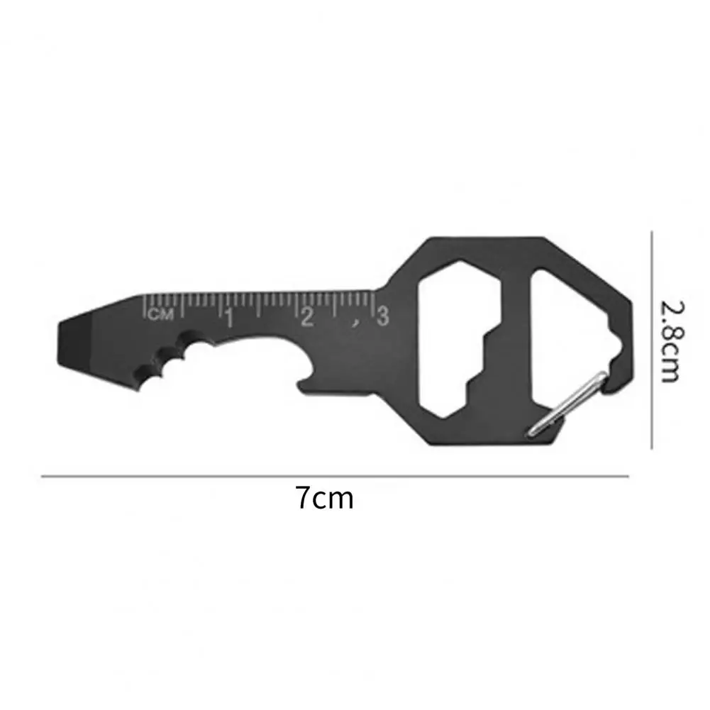 Practical Screwdriver Bottle Opener Daily Tool Stainless Steel Bottle Opener Multi-functional for Adventure