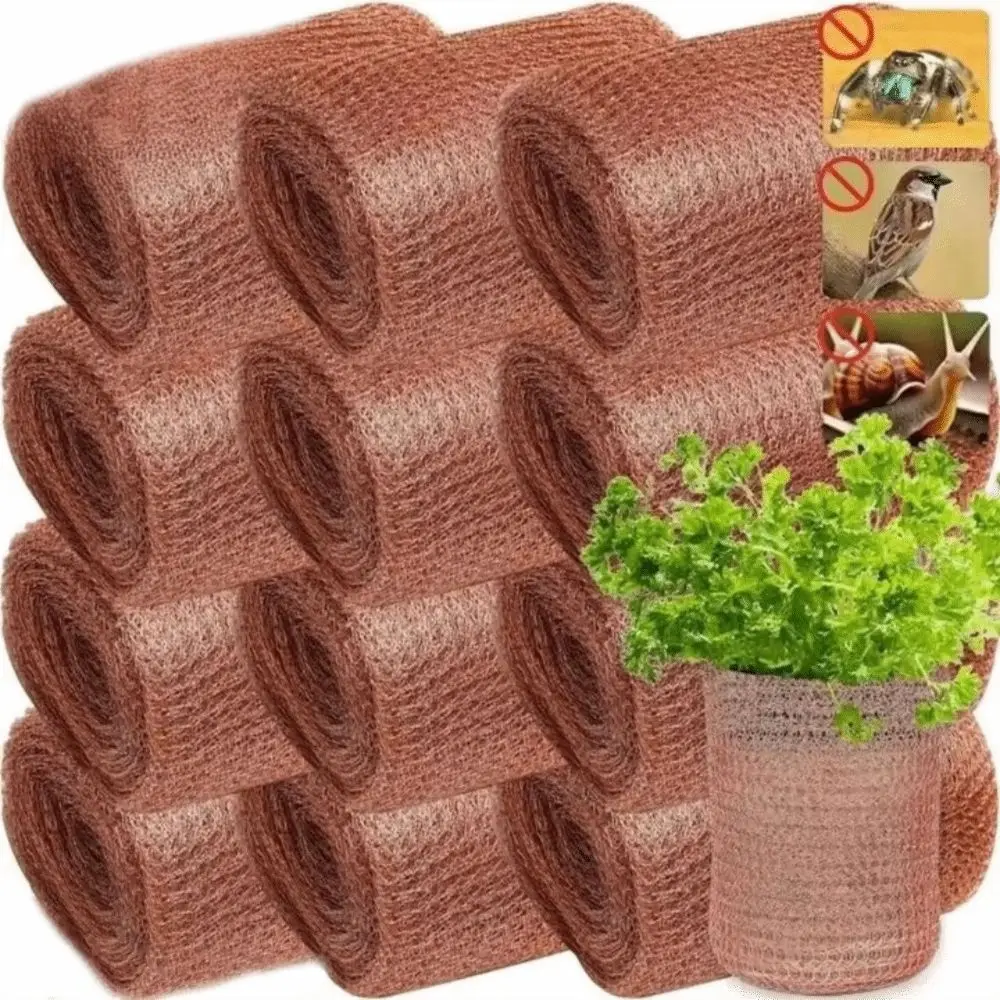 Flexible Copper Tape Anti-Pest Copper Mesh Decorative Mesh Outdoor Durable Anti-snail Copper Wire Wire Protected