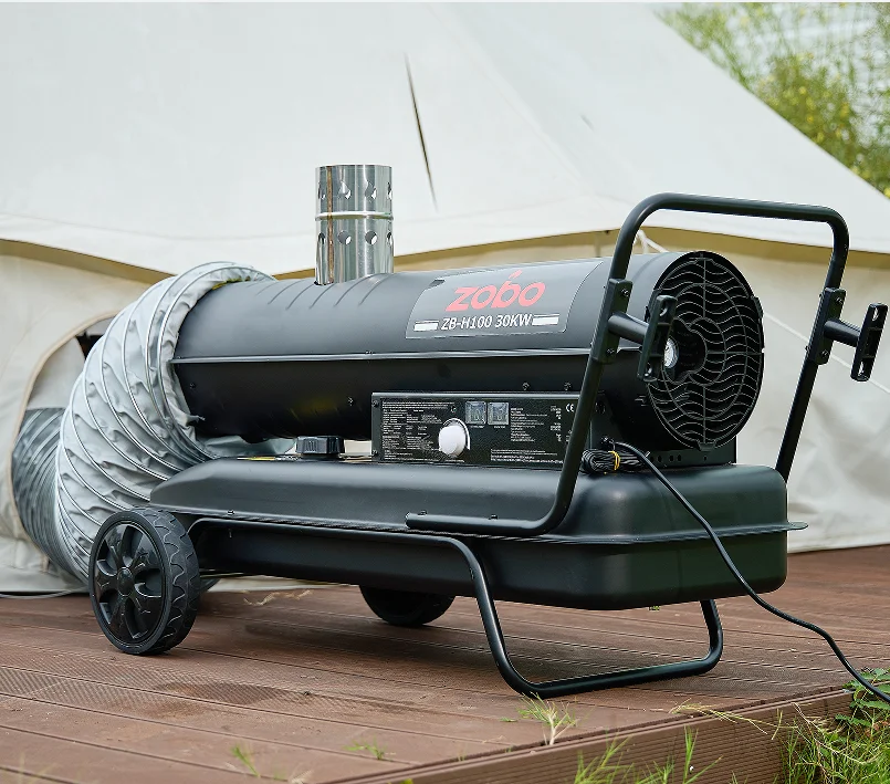 

Poultry Heating Equipment Greenhouse Industrial Poultry Farm Heater Chick Brooder 30kW Air Heater