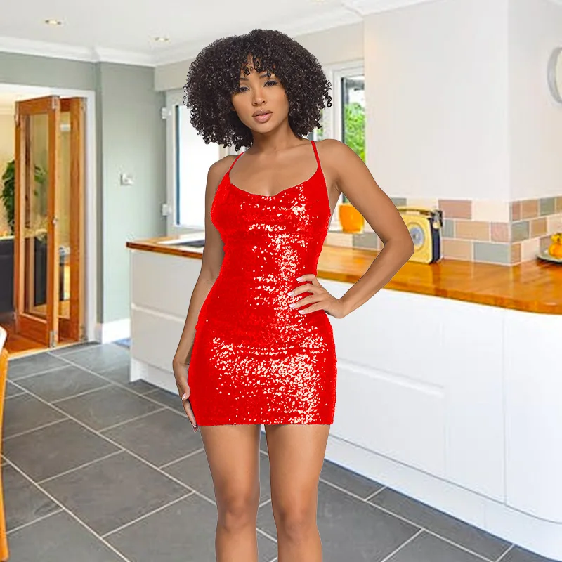 

Сексуальная блестящая юбка Dr с открытыми бретелями и высокой талией, женская трансграничная юбка Faion Dr Summer Thiened No-Sve