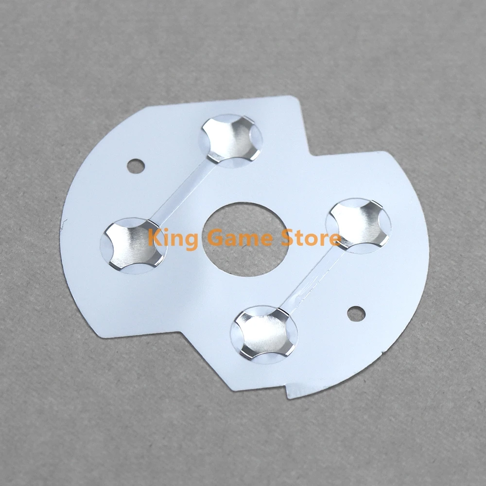 Autocollant de film conducteur breton en métal, pièces de rechange pour manette de la série XBOXONE, boutons D Pad, remplacement pour Xbox One Slim, 2 pièces