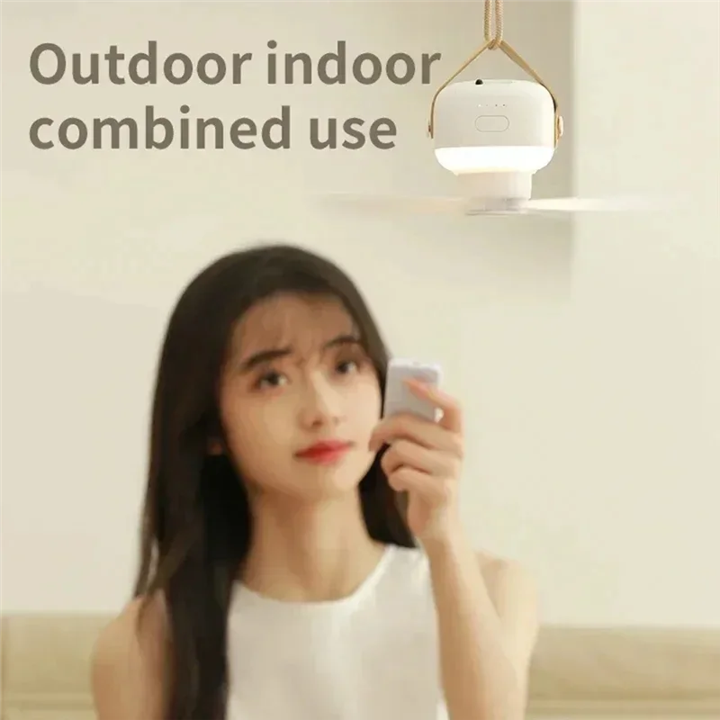 N98R Портативный вентилятор Маленький потолочный вентилятор Прикроватный электрический вентилятор для общежития USB-зарядка Кемпинг Открытый дом Маленький размер Маленький вентилятор