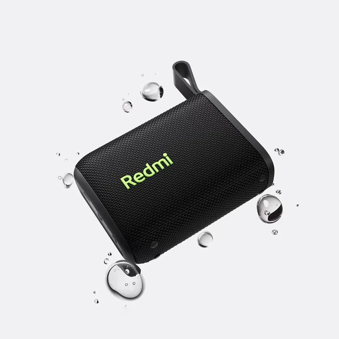 Xiaomi-Redmi مكبر صوت بلوتوث محمول ، ستيريو IP67 خارجي ، صندوق صوت قوي ، BT5.3 RGB ، الاقتران المزدوج ، اتصال TWS ، ملون