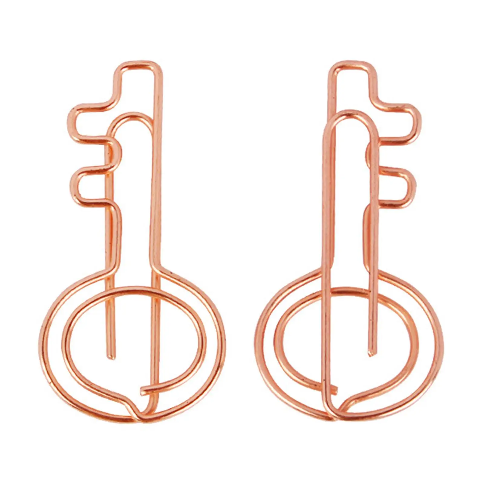 10x Key Paper Clips Novelty Funny Bookmark Paper Clips Cartoon Creative for Card Document Organization File Note Student Gift