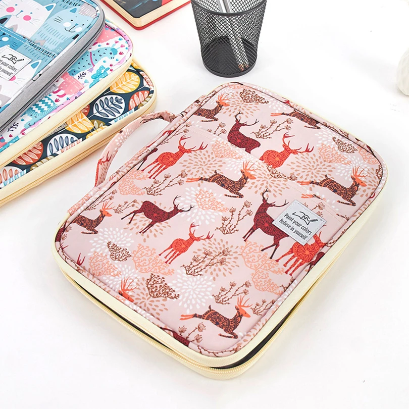 Pencil Case Aesthetic School Supplies Large Capacity Pencilcase Estuche Lapices Astuccio Draw Pen Case Trousse Cute Pencil Box