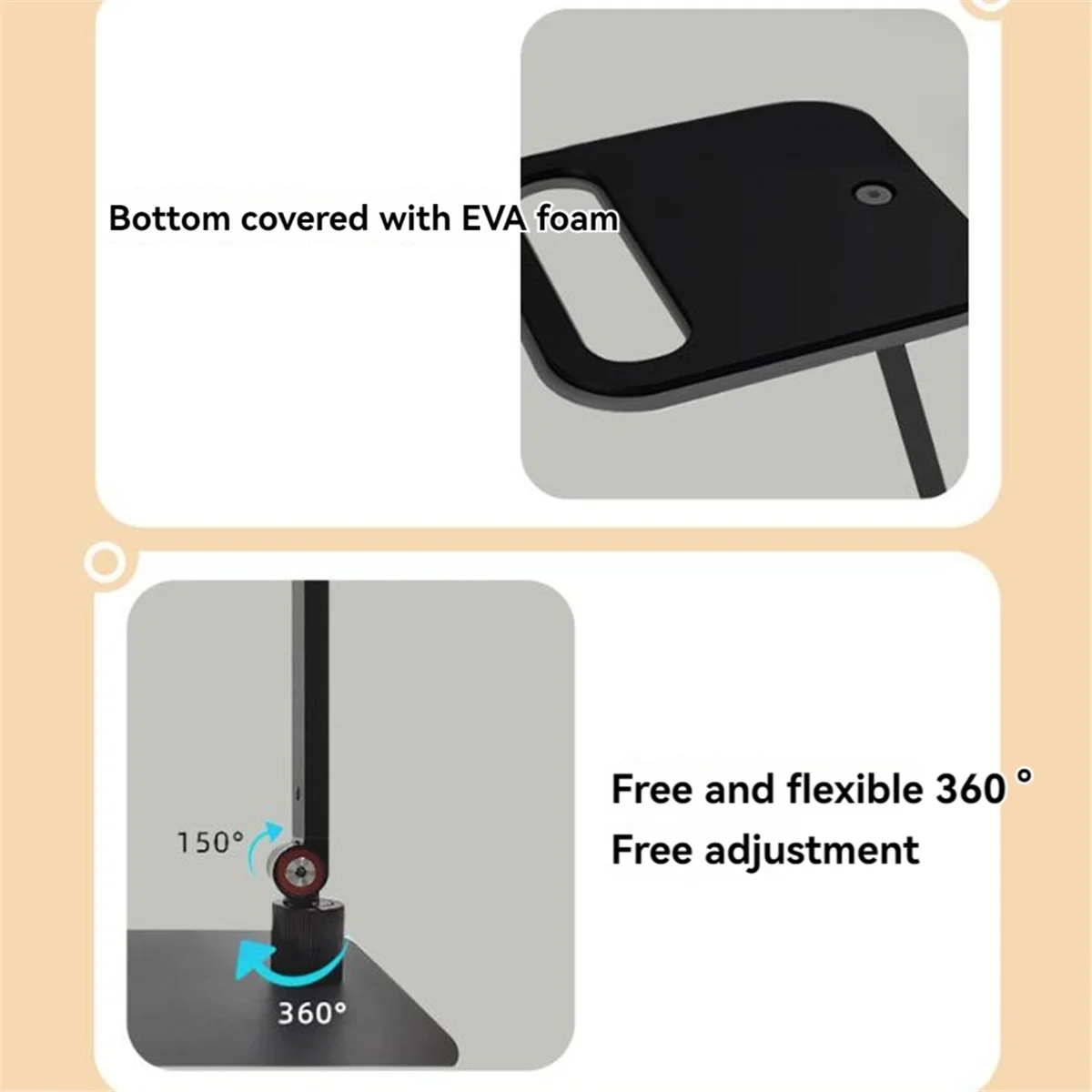 Desktop Stands Magnetic Stands Portable Adjustable Swivel Stands Learning Universal Cell Phone Stands -T44C