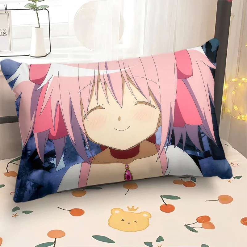 Puella Magi Madoka Magica Animation Peripheral Cartoons Home Sofa Decorative Pillows Dormitory Pillows for Girls Gift Wholesale