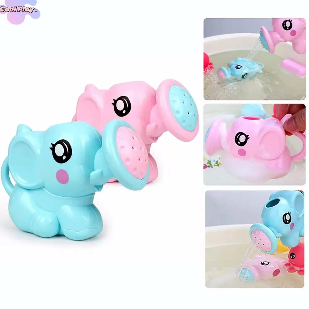 

Baby Kids Gift Elephant Shape Toy Bathroom Beach Toy Baby Bath Toys Baby Shower Water Spray Elephant Watering Can