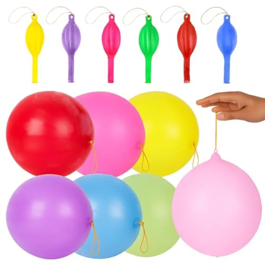 

Giraffe Punch Balloons Easters Basket Stuffers for - Easter Eggs Fillers for Goody Bag Party Favors - 18'' Large Thick Latex Ne