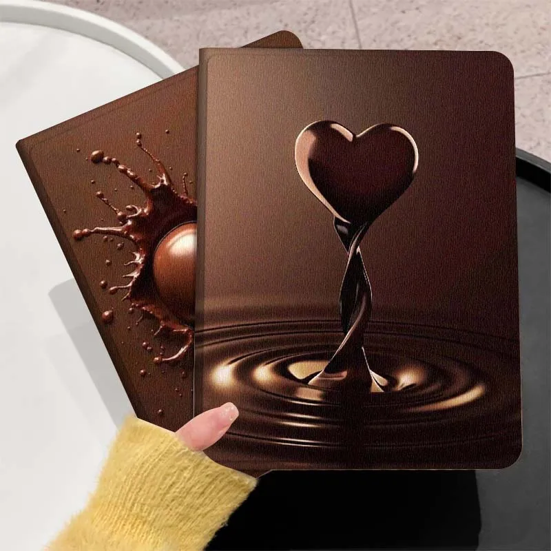 

Heart Shaped Chocolate Art For Huawei MediaPad T5 T10s M6 M5Lite SE Honor Tab 5 6 7 V7 V8 X8a X9a Pro Soft Tablet Case Gift