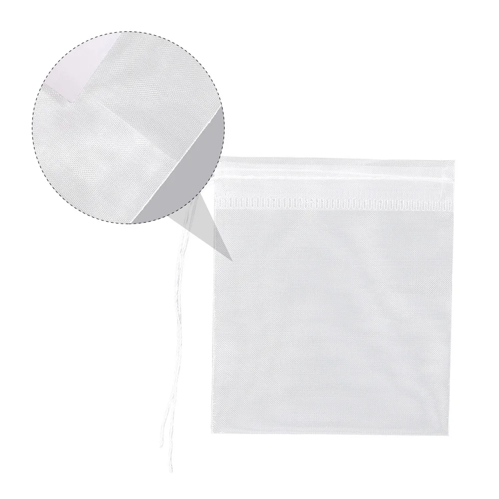 

1Set Tea Filter Bags Disposable Drawstring Infuser Lightweight -Friendly Multipurpose for Tea Leaf Spice Medicine