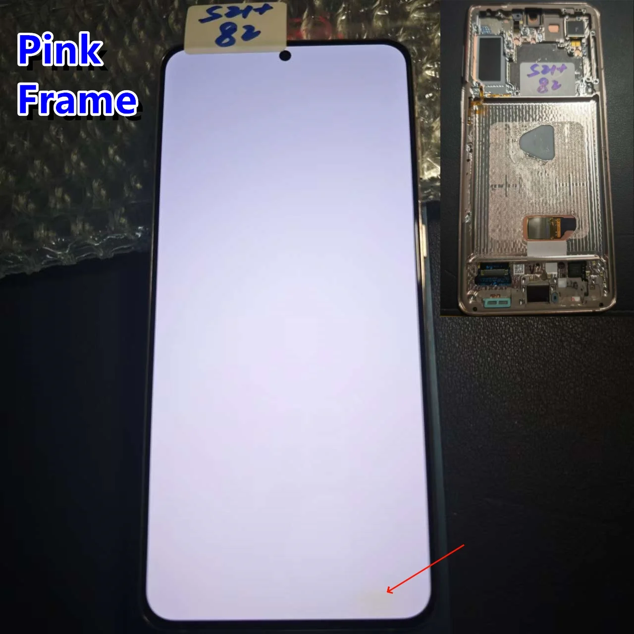 AMOLED Defect Black Dot  Line Display Touch Screen For Samsung Galaxy S21+  PLUS 5G G9960 G996F G996U LCD Display NO Frame