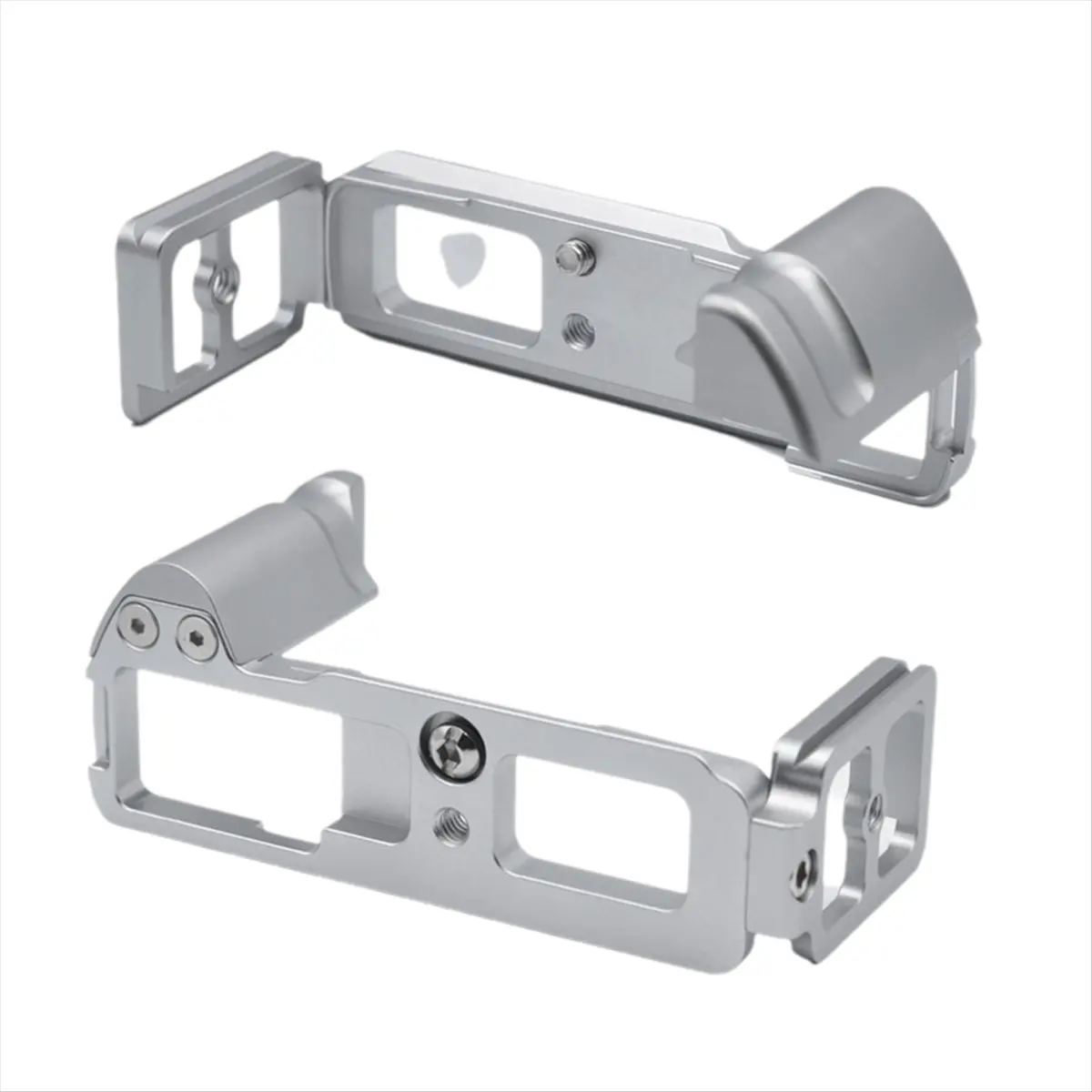 doyme Camera L Bracket Hand Grip Quick Release Plate for Olympus PEN-F PENF Digital Camera Accessories Silver