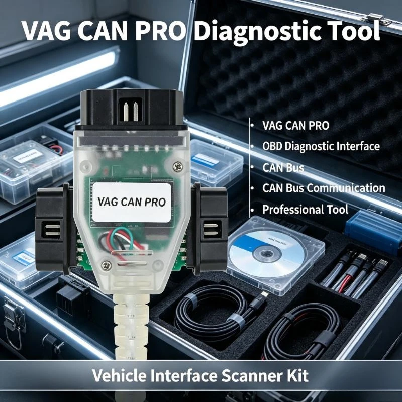 Professional Obd2 Communication Adapter Runs V5.5.1 Firmware To Fix Car Can Bus Errors In Repair Center Services