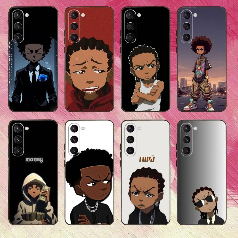 حافظة لهاتف سامسونج جالاكسي A73، A72، A71، A70، A53، A52، A51، أخرى غطاء أسود ناعم