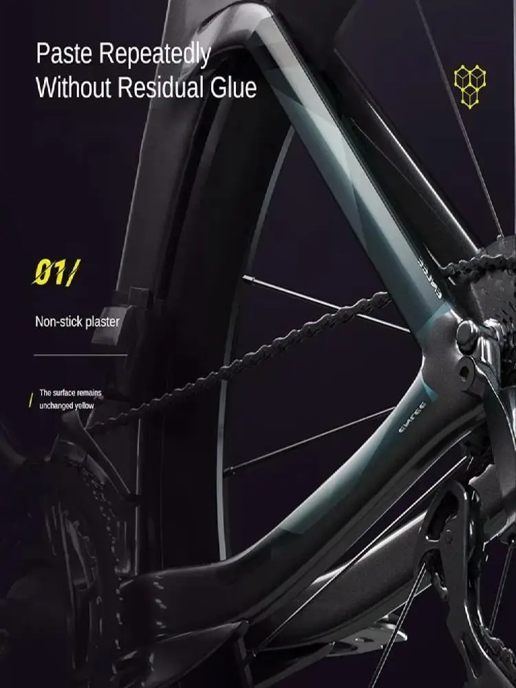 AliExpress NONE Personalized Bicycle Protective Film MTB Road Bike Scratch-Resistant 3D Bicycle Poster Frame Creative Upgraded Material