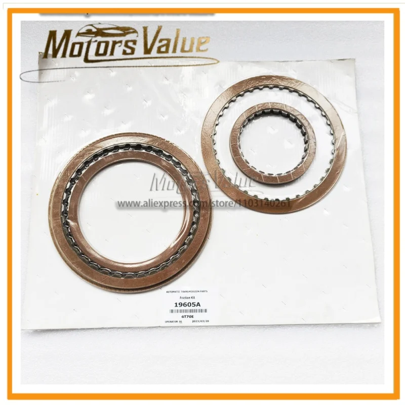 

6T70 6T70E High Quality Auto Transmission Clutch Friction Plates Kit For Buick Chevrolet Cadillac XTS 2.0T