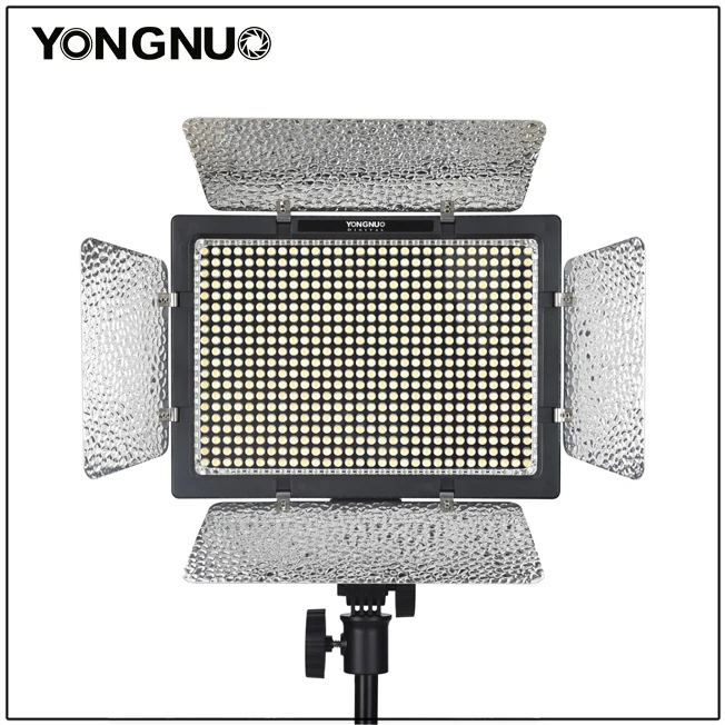 YONGNUO YN600L II LED Video Light Panel 5600K Color with Battery USB Charger AC Power Adapter Kit for Camera Film Studio