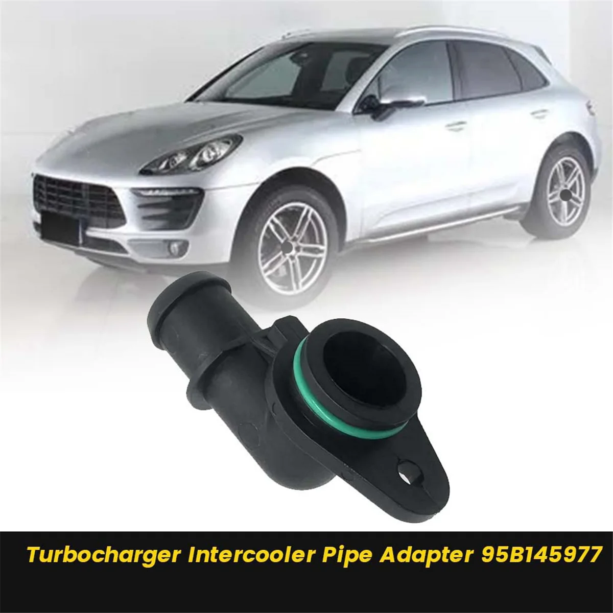 Car Turbocharger Intercooler Pipe Adapter 95B145977 for Porsche Macan 95B 2015-2018 Turbo Head