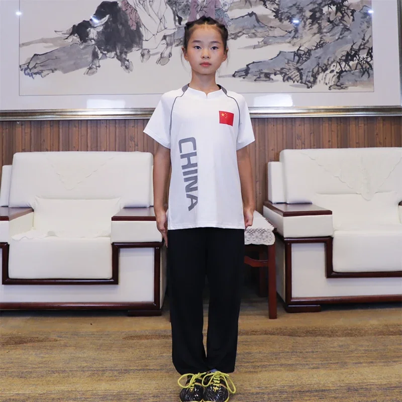 Summer Adults And Children Elastic Tai Chi Clothes Kung Fu Dress Wushu Clothing Martial Art Uniform Kun Master 2023 New Style