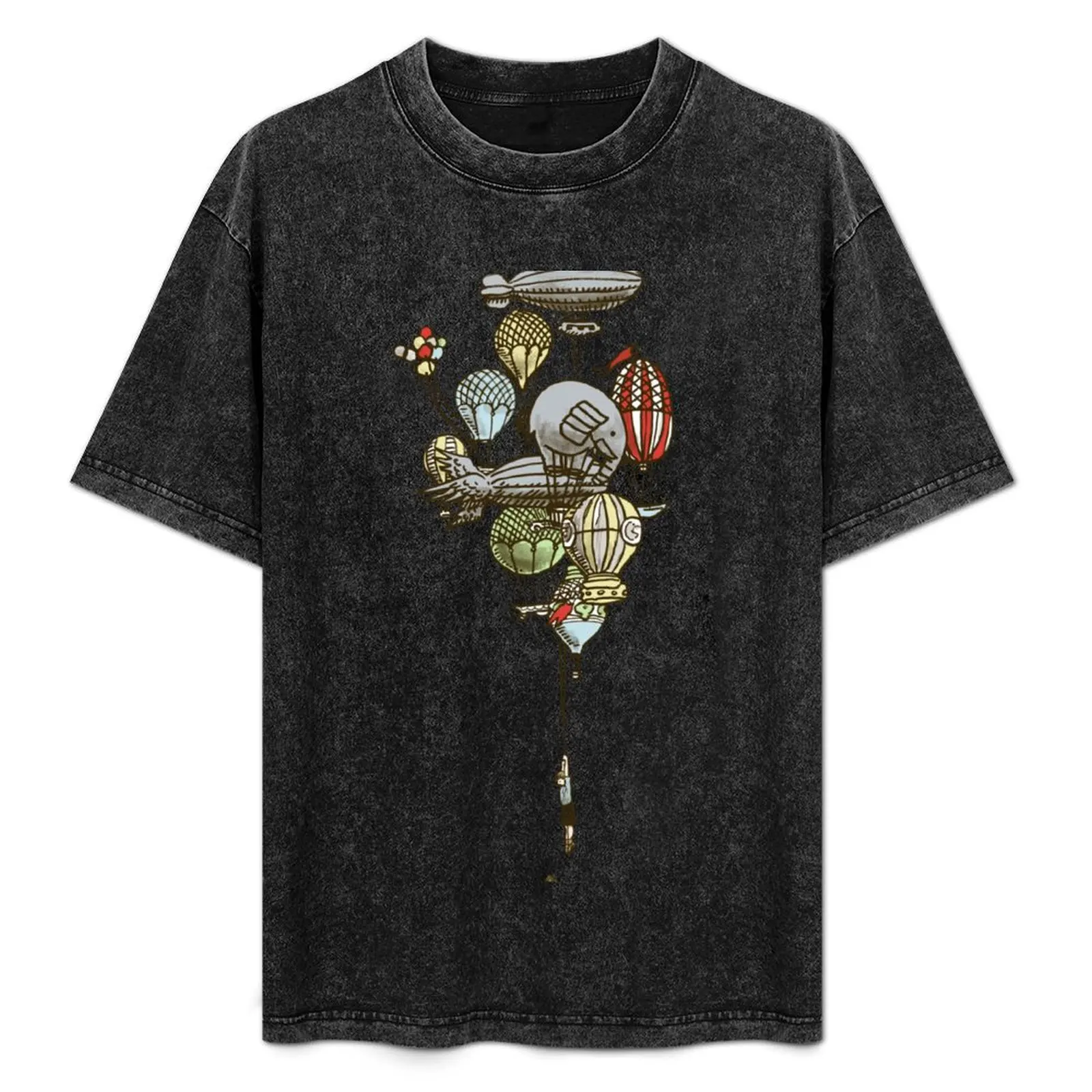 

The Great Balloon Adventure T-Shirt Aesthetic clothing boys whites anime tshirt men clothings