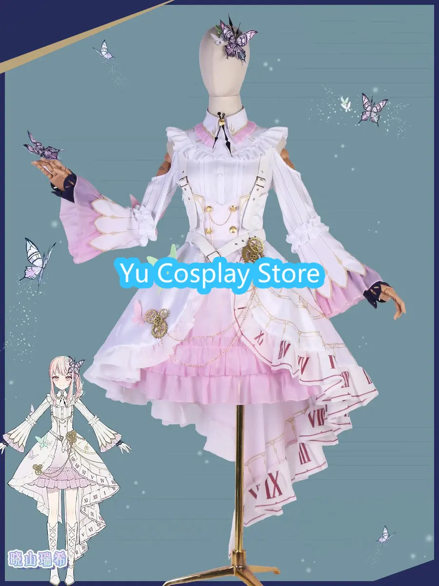 Akiyama Mizuki Cosplay Costumes Game Project Sekai 3rd Anniversary Cosplay Dress Halloween Party Suit Uniforms Custom Made