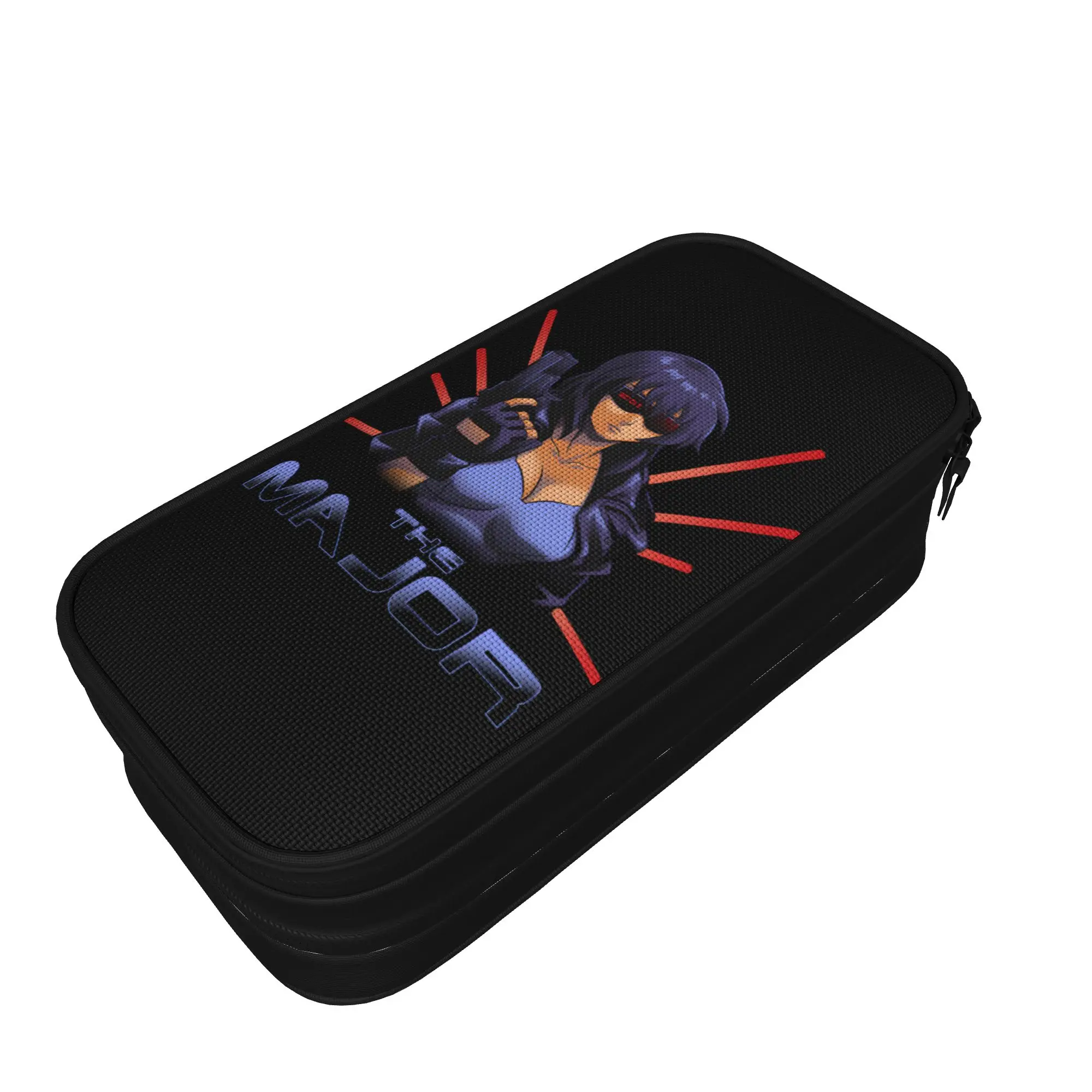The Major GHOST IN THE SHELL Pencil Case Classic   Pen Bag Student Big Capacity Office Gifts Pencil Box