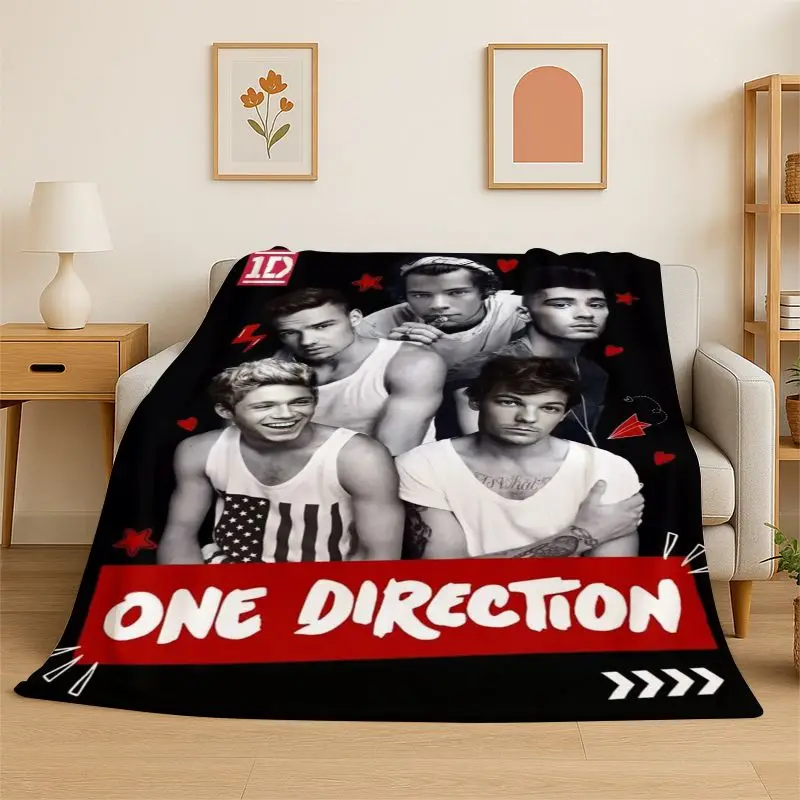 Popular One D-Direction Singer 1D Soft Flannel Throw Blanket,Warm Cozy Blanket for Bed,Couch,Sofa,Bedroom,Living Room,Travel