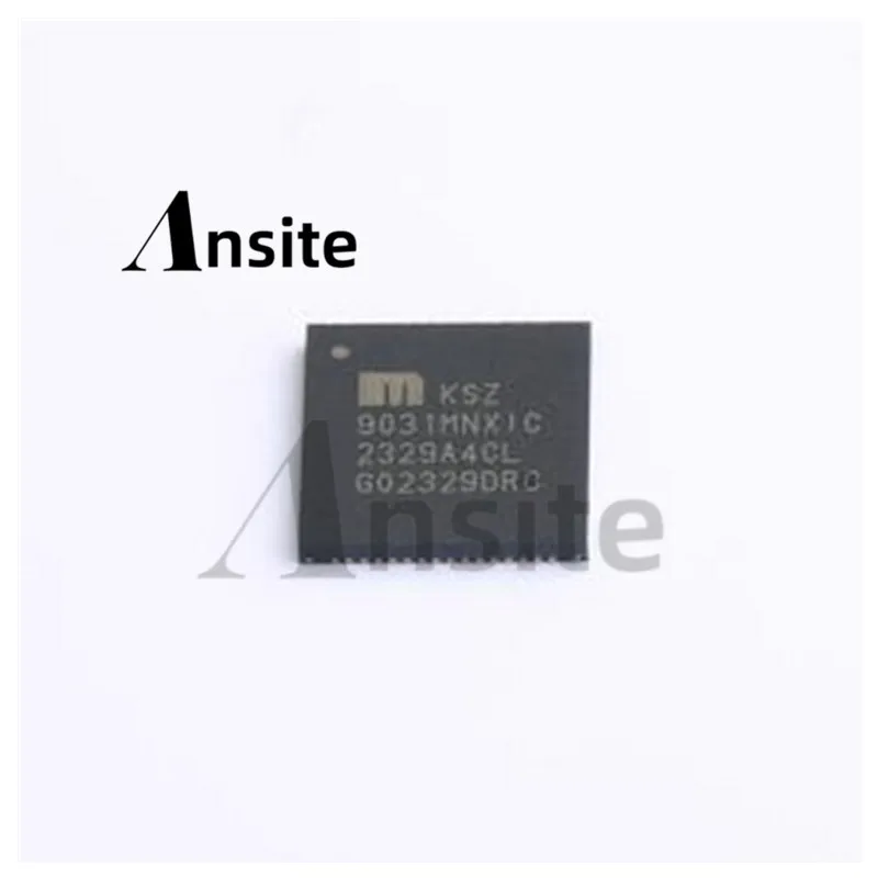 

5 pieces per lot, 100% brand new and original, Ethernet transceiver KSZ9031MNXIC-TR QFN-64-EP (8x8)