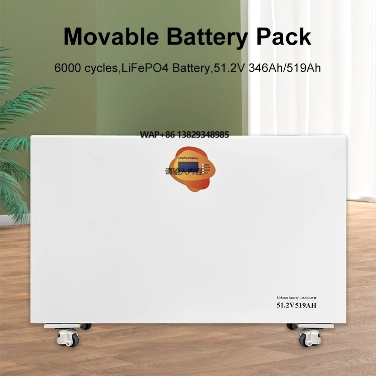 51.2V Lithium Solar Battery Storage System 15kWh 25kWh LiFePO4 Power Wall EU/US Certified with Fast Delivery 346Ah 519AhCapacity