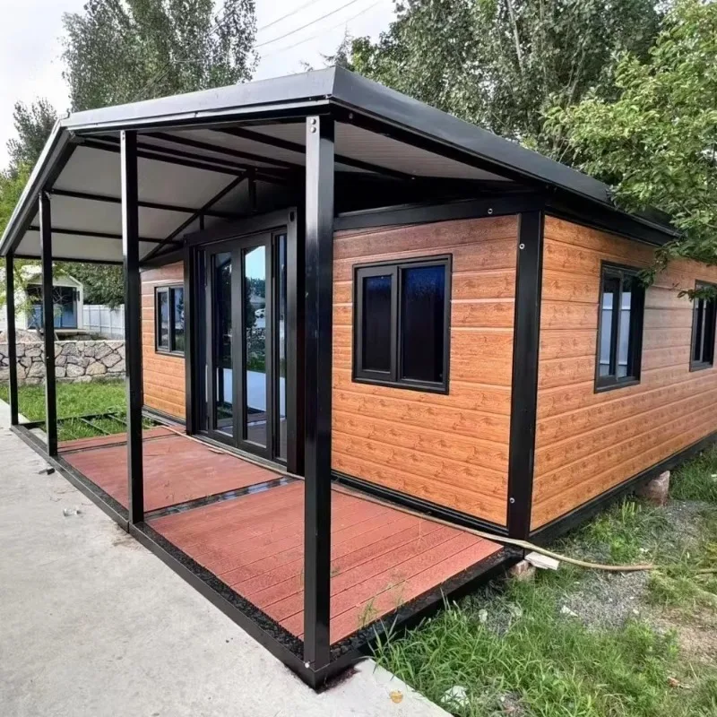 Modern Container House Breathable 20ft 40ft Expandable Container House Prefabricated Villa Venezuela Remote Access Folding House