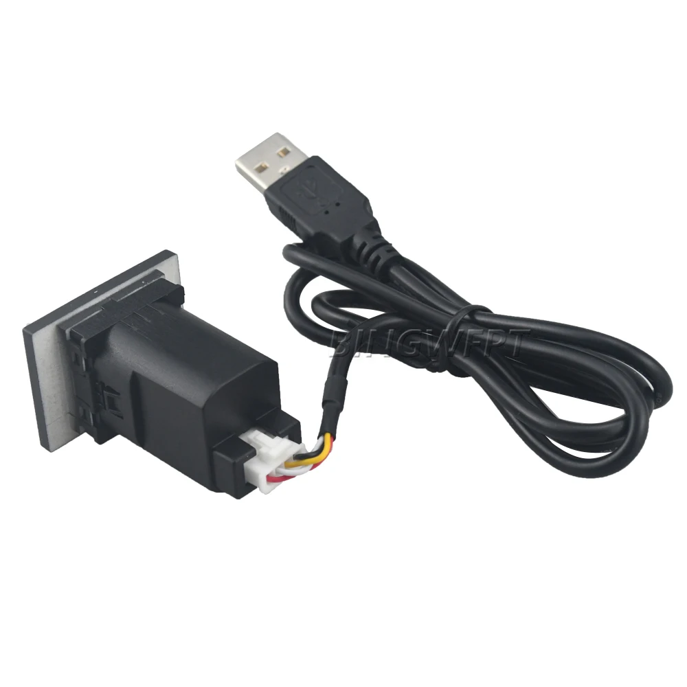 

2 шт. черные/серебристые автомобильные USB-адаптеры для подключения аудиосистемы, интерфейсный кабель для флеш-накопителей U-Disk для Ford Focus 2 Mk2 2009-11, аксессуары