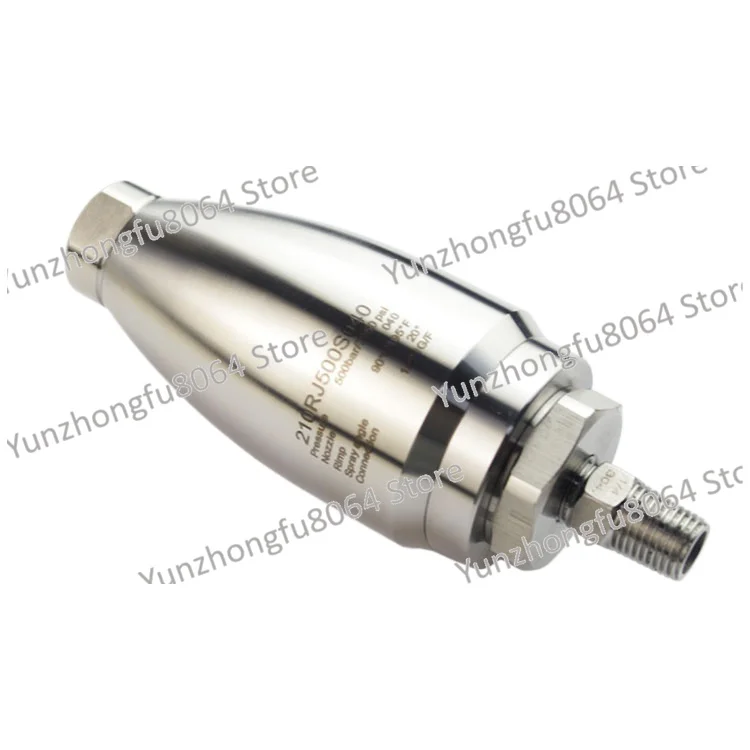 

CS 500 bar ultra high pressure rotating washing turbo nozzle with ceramic cone