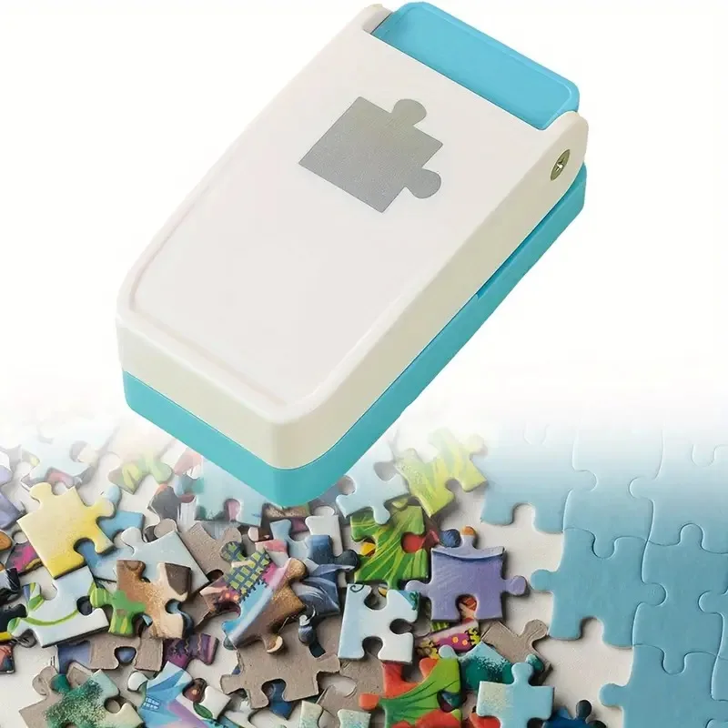 قطعة واحدة من آلة صنع الألغاز للفنون والحرف اليدوية وسجلات القصاصات وألغاز DIY - أداة صغيرة، معدنية، حرف فنية