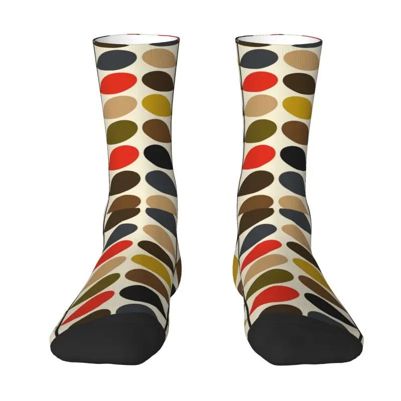 Orla Kiely Abstract Multi Stem Dress Socks Mens Womens Warm Funny Novelty Mid Century Scandinavian Geometric Crew Socks