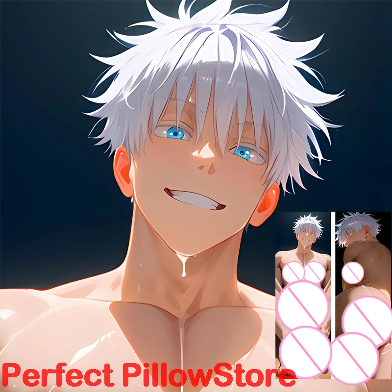 

Dakimakura anime Gojo Satoru Double-sided Print Life-size body pillows cover Adult pillowcase
