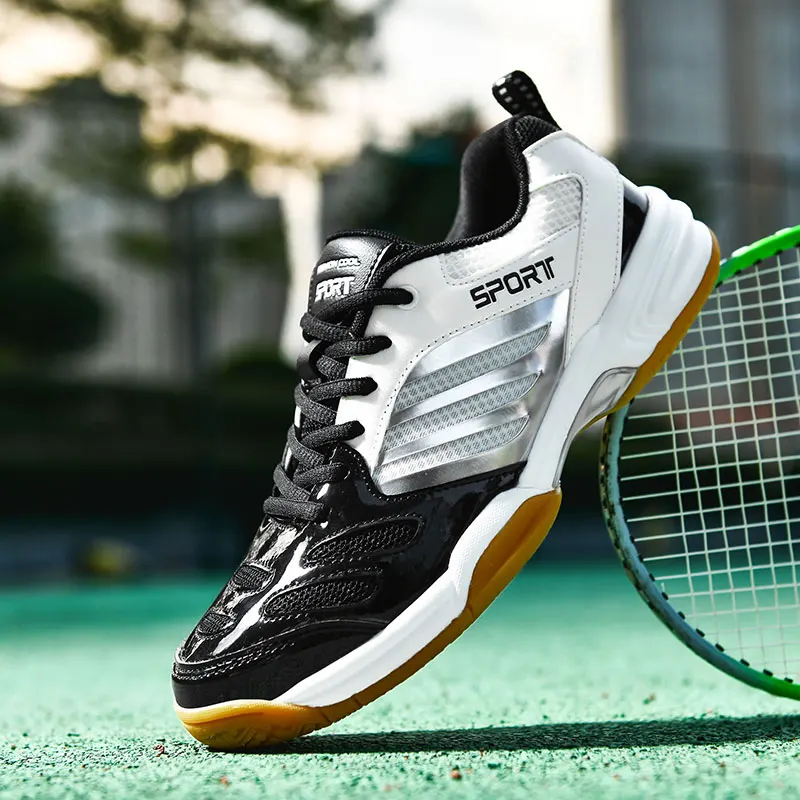 

Professional Badminton Shoes Men's Volleyball Shoes Comfortable Tennis Shoes Lightweight and Breathable Tennis Shoes Men's