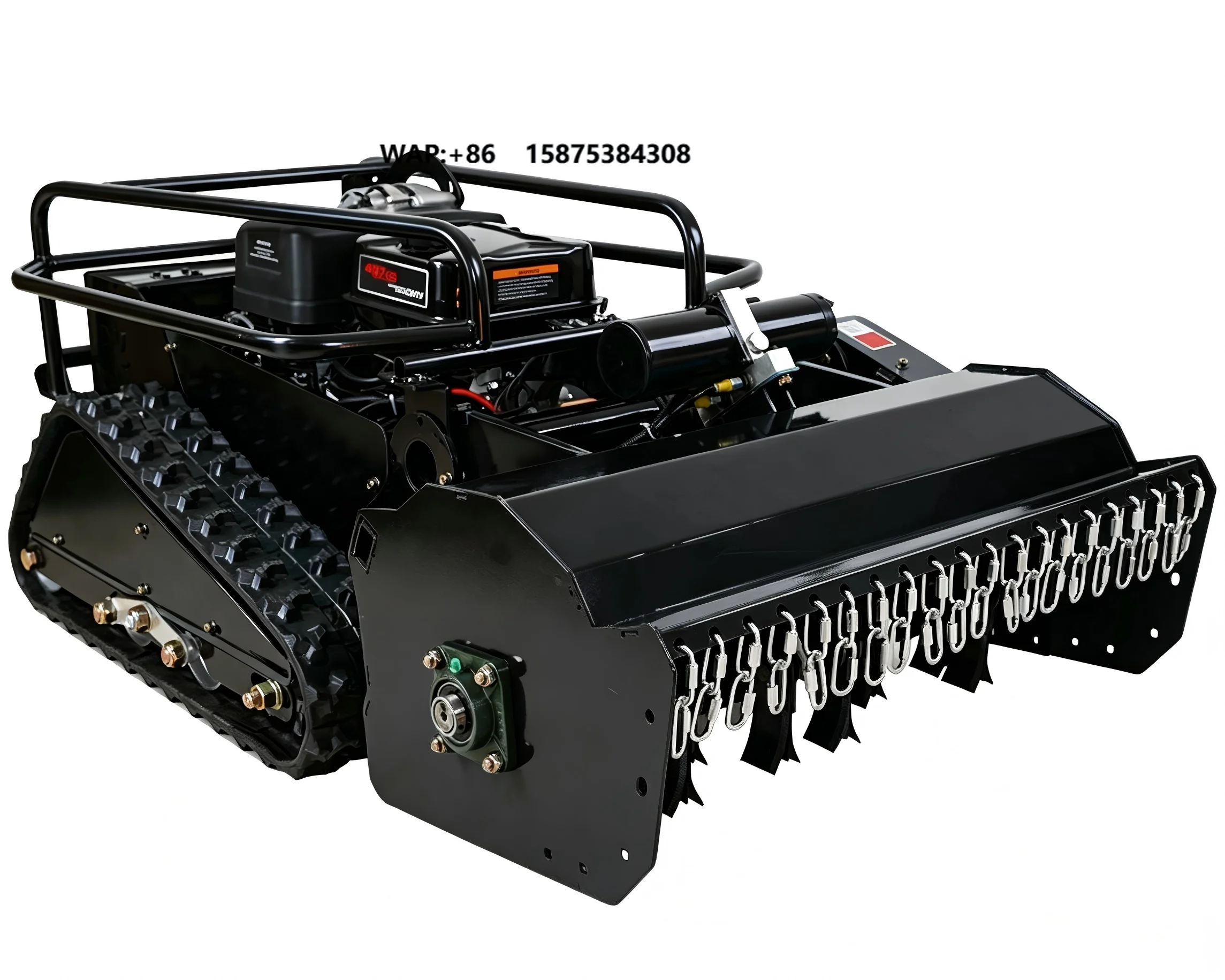 800mm Customizable 4-Stroke DIY Industrial Grade Farm Lawn Mower with Sweeping Blades