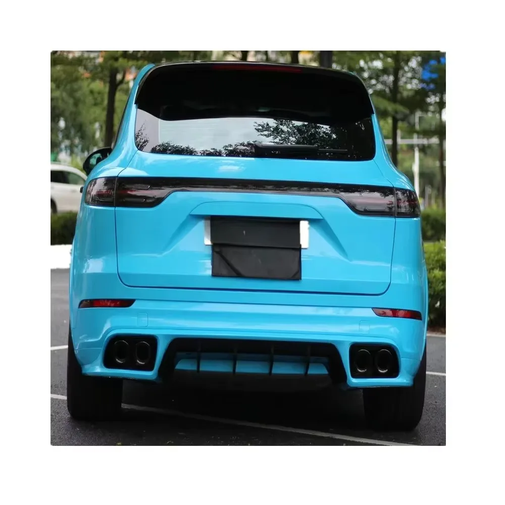 New style Brand New Body Kit 9Y0 Rear Bumper Kit for Porsche Cayenne 958.2