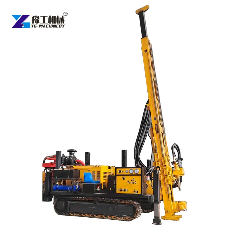 Yugong Multifunctional Mud Hydraulic Drilling Rig Using Track System with Core Sampling Capability Up To 40 Meters Deep