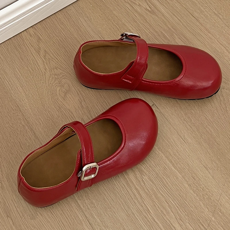 

Mary Jance Women's Shoes Flats Fashion Dress Loafers Shoes Casual Cozy Autumn 2025 Designer Luxury Sport Zapatillas De Mujer